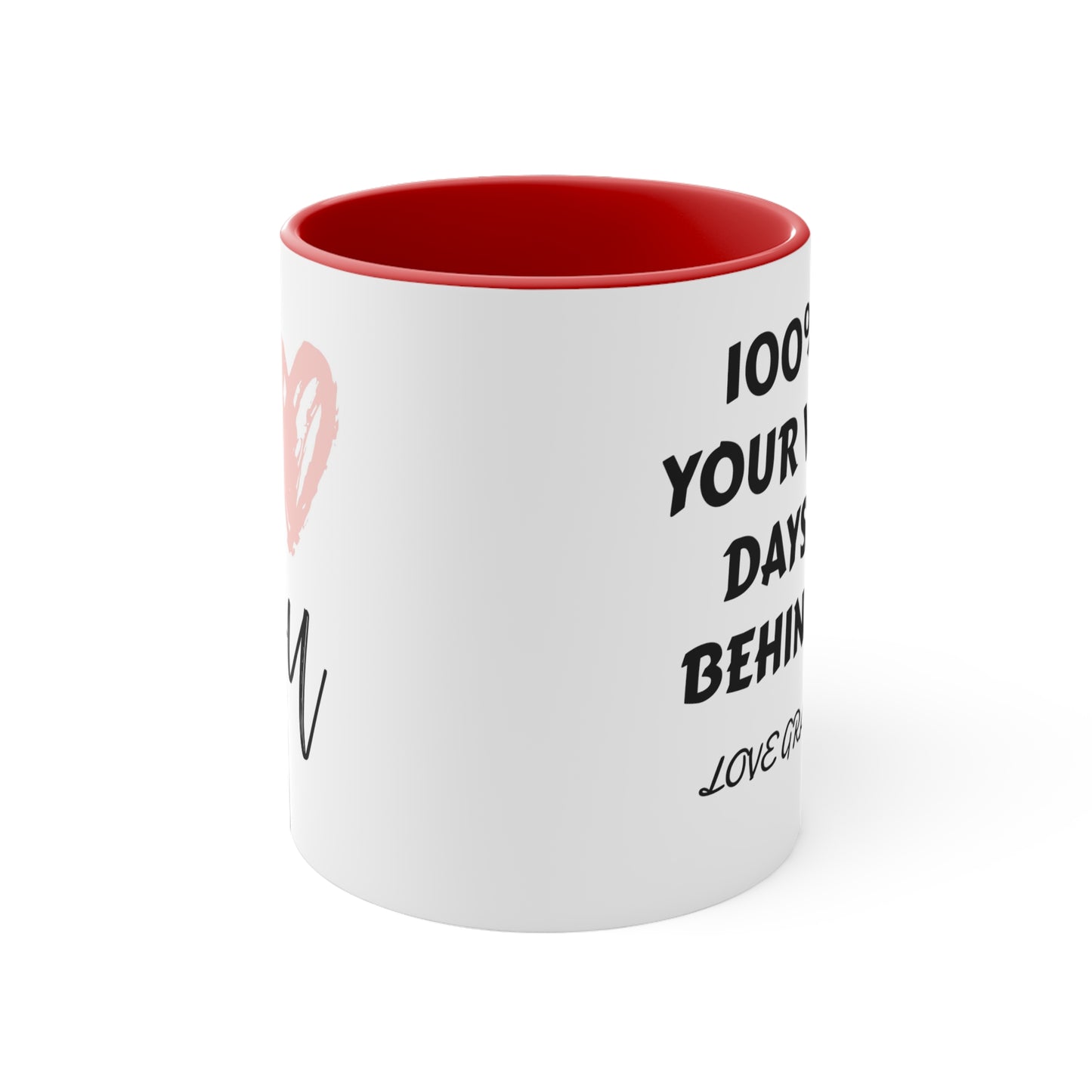 100% Coffee Mug, 11oz