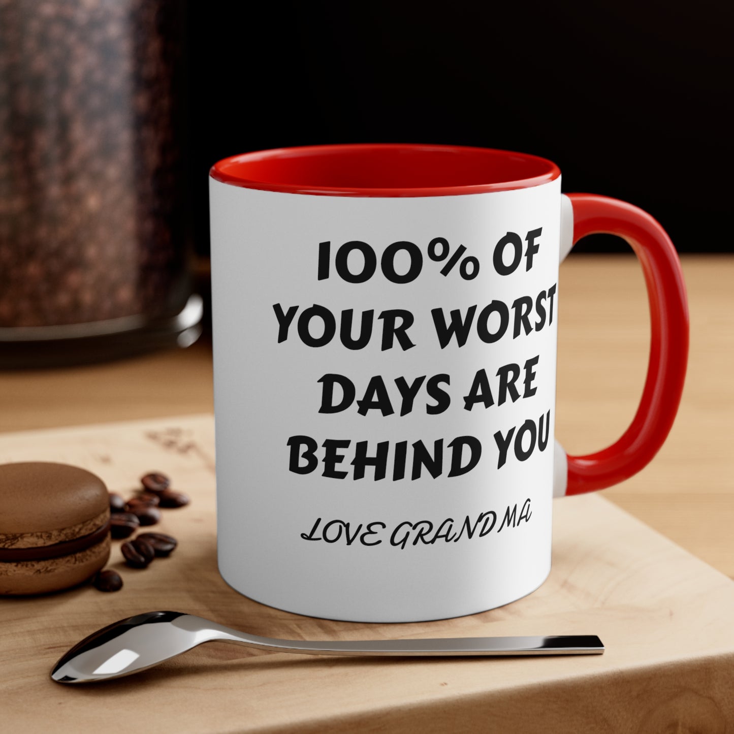 100% Coffee Mug, 11oz