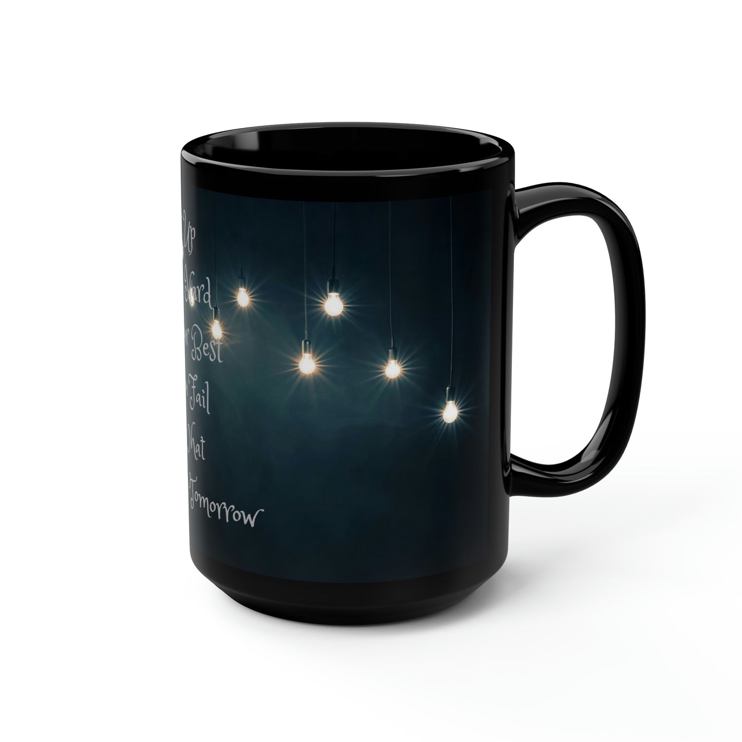 Black Mug, 15oz