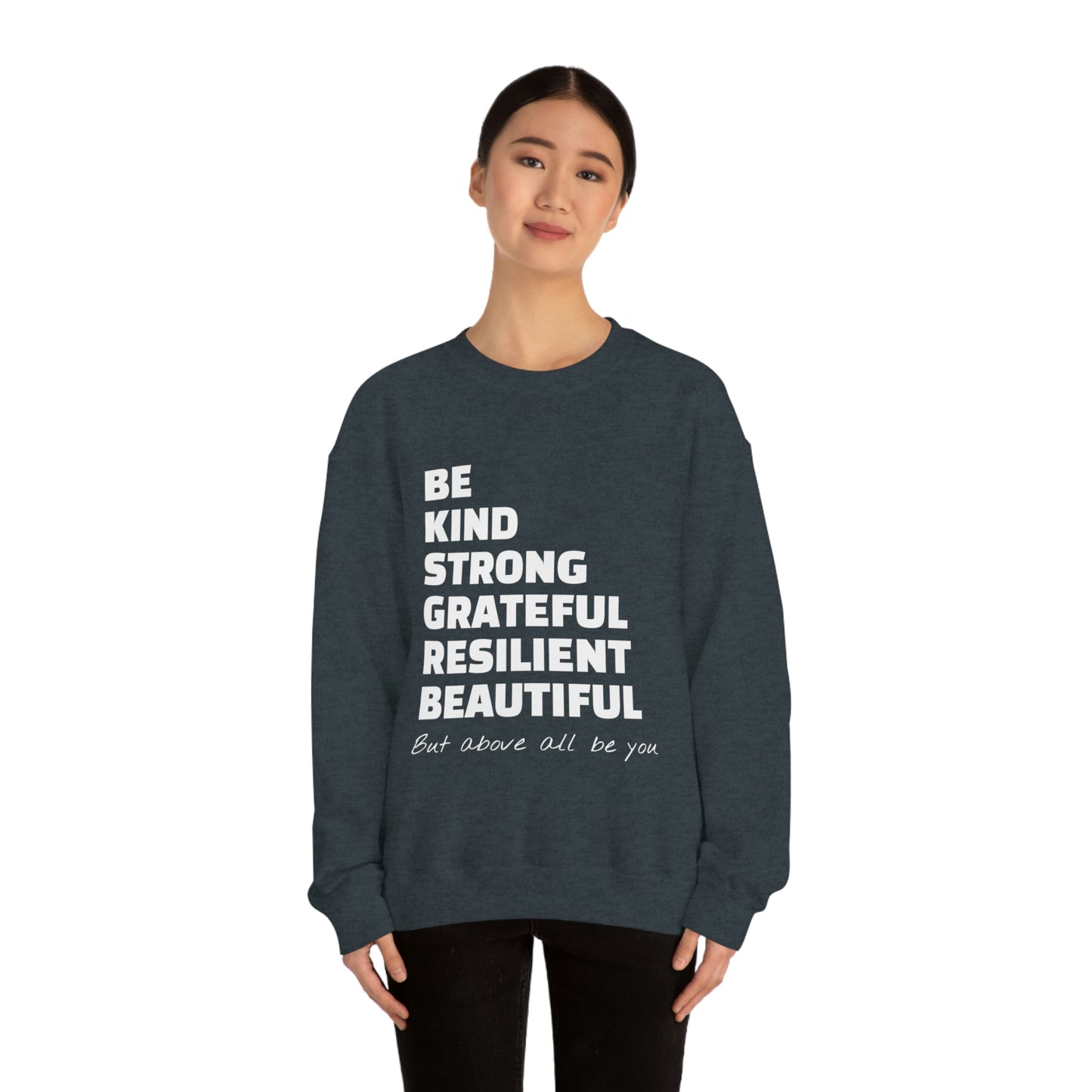 Be Yourself Unisex Heavy Blend™ Crewneck Sweatshirt