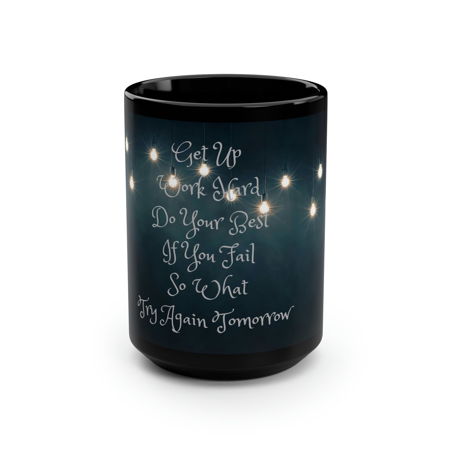 Black Mug, 15oz