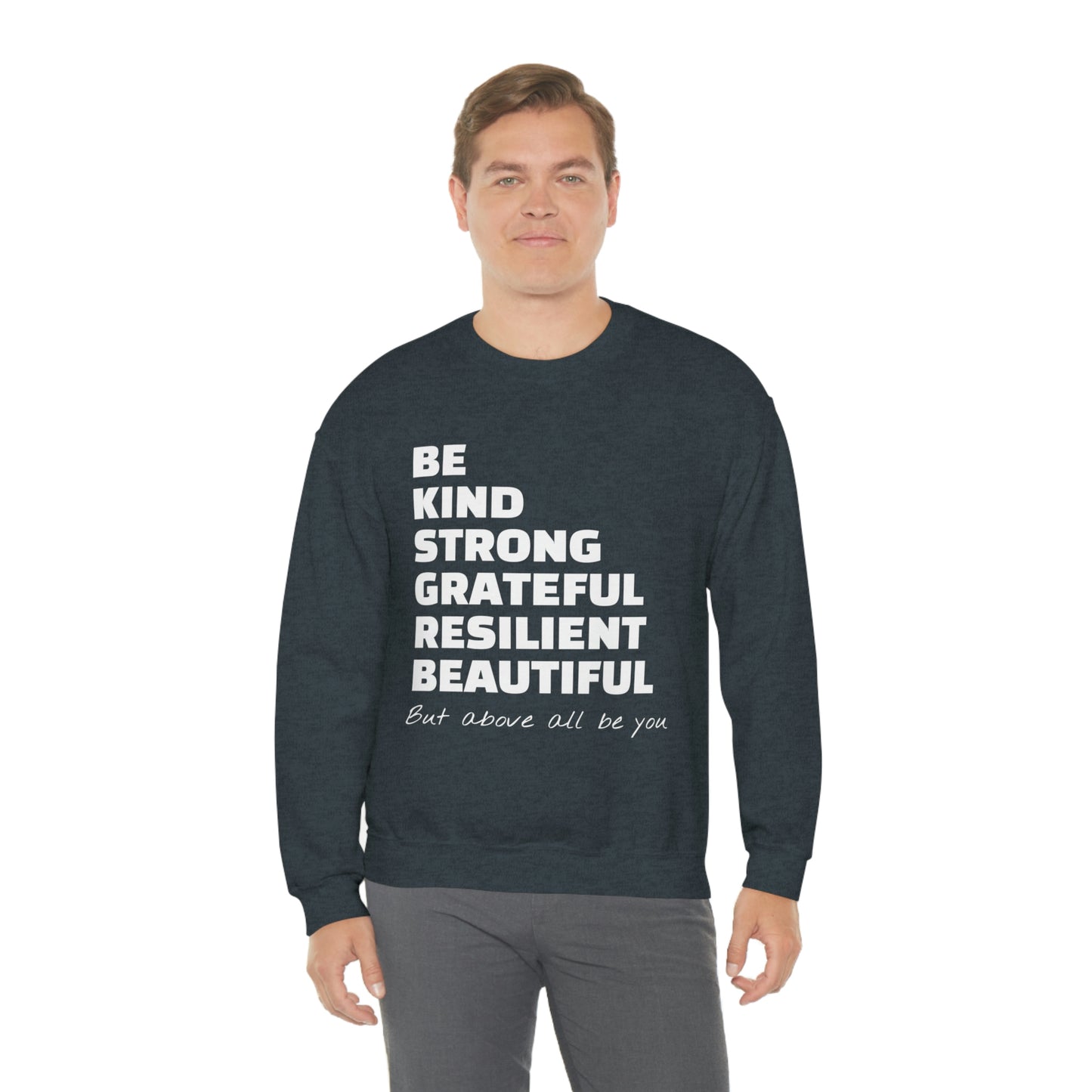 Be Yourself Unisex Heavy Blend™ Crewneck Sweatshirt