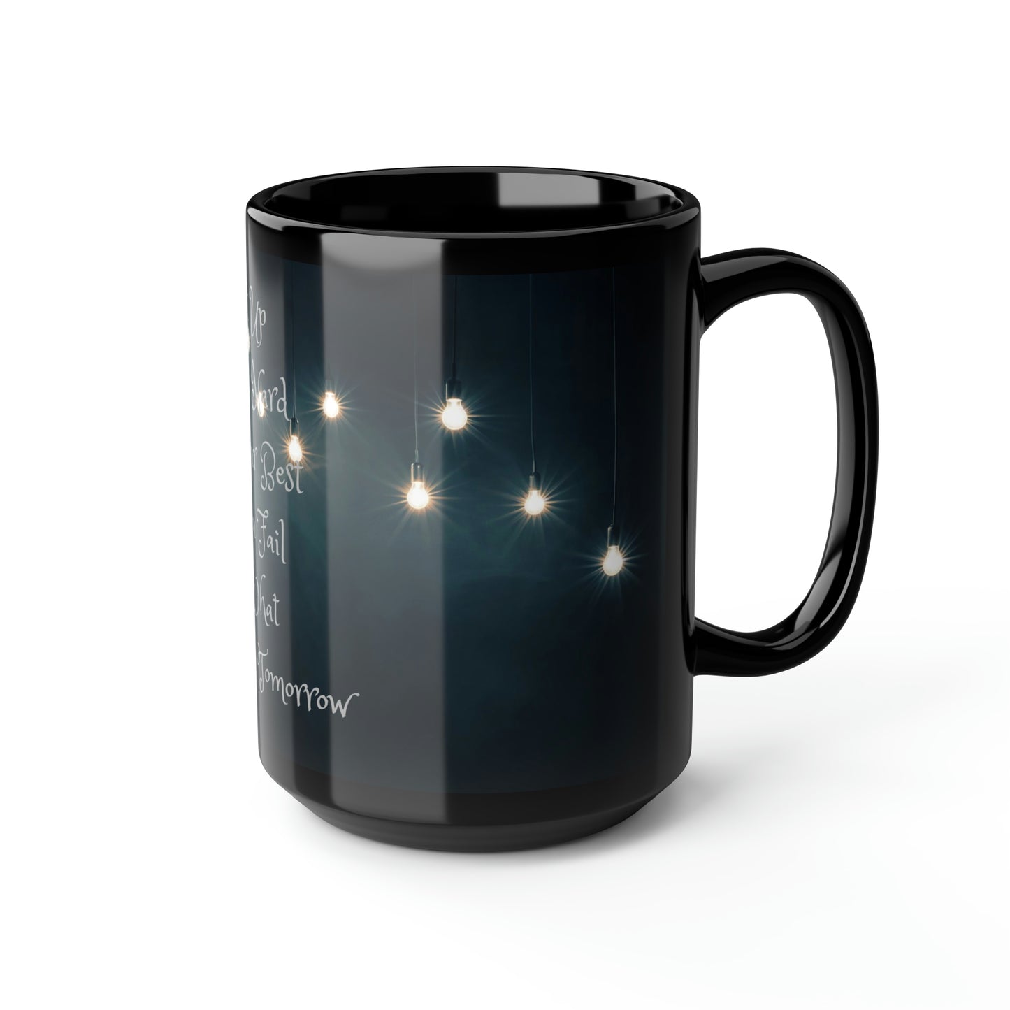 Black Mug, 15oz