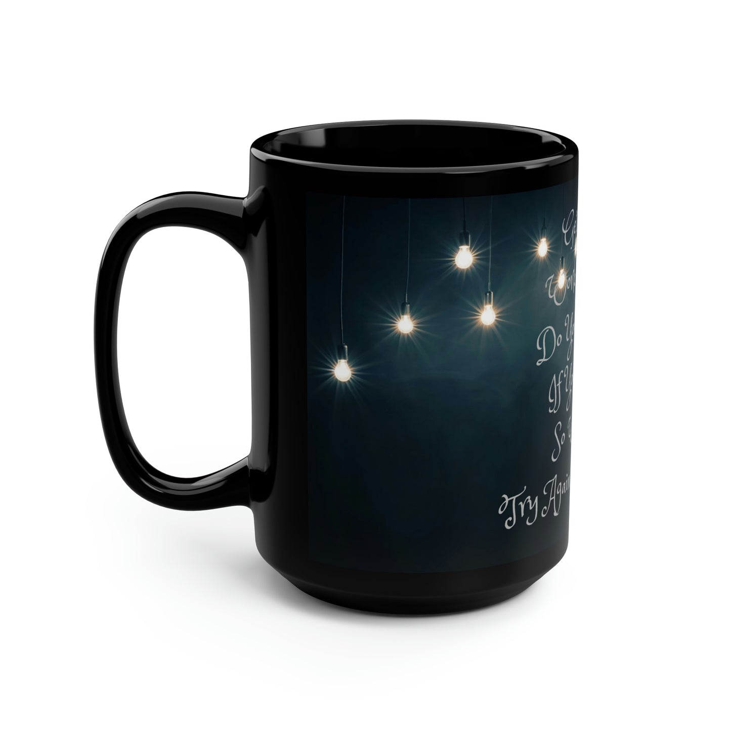 Black Mug, 15oz