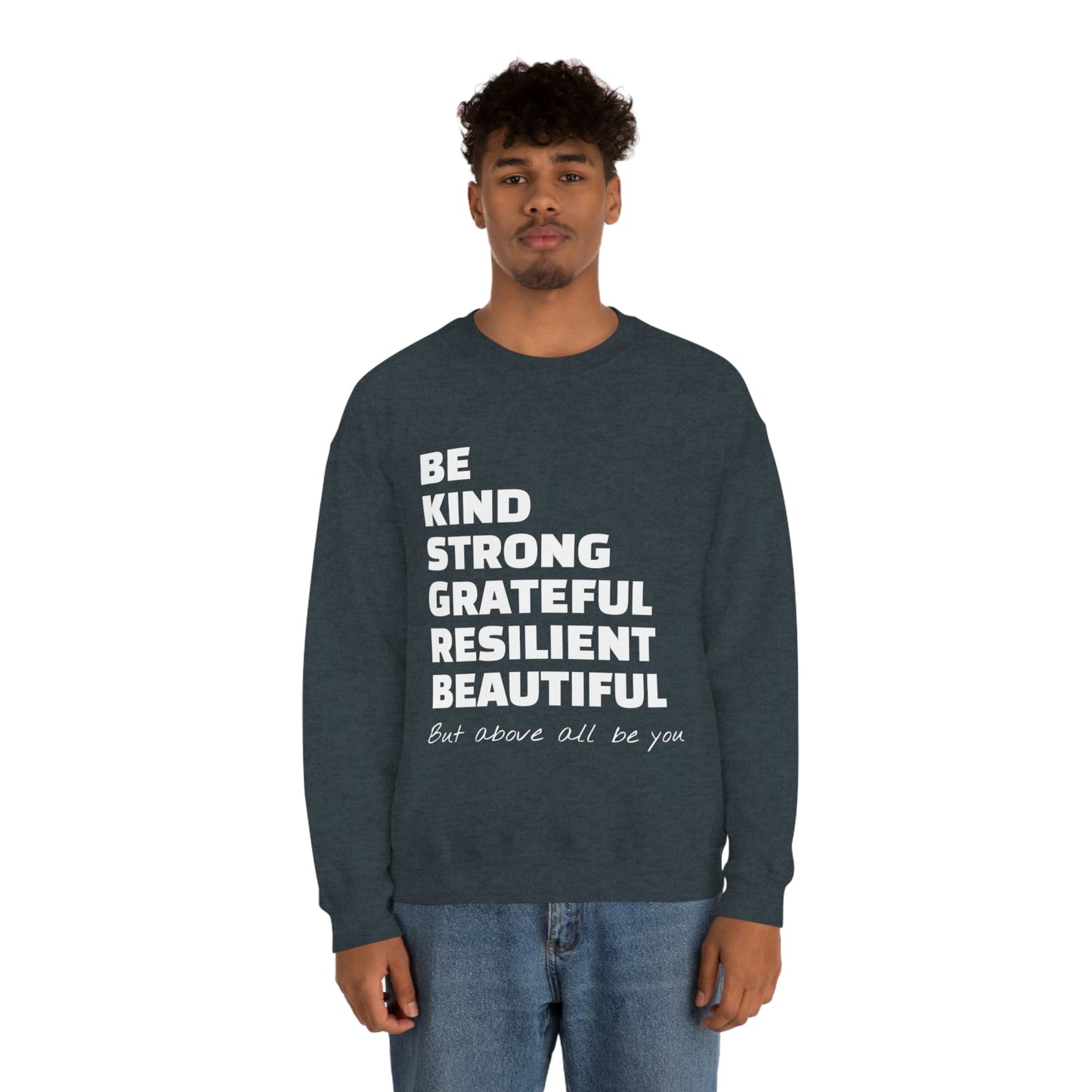 Be Yourself Unisex Heavy Blend™ Crewneck Sweatshirt