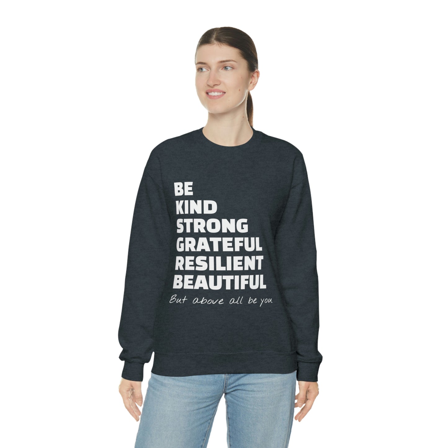 Be Yourself Unisex Heavy Blend™ Crewneck Sweatshirt